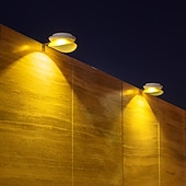 Χαμηλού Κόστους Εξωτερικά Επιτοίχια Φώτα-1/4/6 τμχ ηλιακά φώτα υδρορροής υπαίθριο αδιάβροχο ηλιακό φως φράχτη για πρόσβαση στο κατάστρωμα αυλή βεράντα δρόμο γκαράζ σκάλα τοίχος διακόσμηση τοπίου φωτισμός ηλιακό φως νύχτας