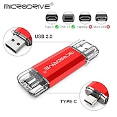 levne Doplňky k počítačům-microdrive 32gb 64gb 128gb usb flash disk otg typ-c vysokorychlostní notebook