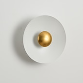 billige Vegglamper for innendørsbruk-innendørs vegglampe led kobber sirkel design stue soverom metall vegglamper 3000k e26 vegglampe for soverom bad