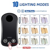 cheap Reading Lights-Book Lights 14 LEDs for Reading in Bed Touch Control Reading Light with 3 Colors &amp; 8 Brightness Reading Lights for Books in Bed Portable &amp; Adjustable Rechargeable Reading Lamp
