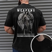 cheap Men&#039;s Graphic T Shirt-Men&#039;s Templar Cross Graphic Prints Old People T Shirt Graphic Tee Cotton Short Sleeves Graphic Shirt Black Navy Blue Green Comfortable Tee Vacation Street Fashion Designer Clothing