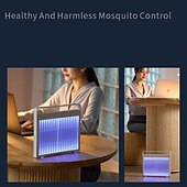 cheap Bug Zapper-USB Rechargeable Electric Mosquito Killer Lamp - UV Light Black Light Insect Trap &amp; Bug Zapper for Home &amp; Office