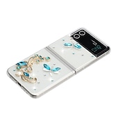 billige Samsung-etui-telefon Etui Til Samsung Galaxy Z Flip 6 Z Flip 5 Z Flip 4 Z Flip 3 Flip Case Flipp Bling Rhinstein Krystall diamant PC