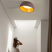 billige Taklamper-led taklys dimbar innfelt taklampe 35cm harpiks led taklampe moderne rund taklampe taklampe for stue korridor