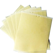 billige skadedyrbekjempelse-20 stk fruktfluefelle stickyworm board drivhus gul bord dobbeltsidig liten svart fluefelle gul og blå felle brett landbrukshusholdning trips 20*15cm