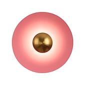 billige Vegglamper for innendørsbruk-innendørs vegglampe led kobber sirkel design stue soverom metall vegglamper 3000k e26 vegglampe for soverom bad