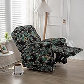 cheap Recliner Chair Cover-Stretch Recliner Cover Recliner Covers 1 Seater Armchair Couch Slipcover with Elastic Loop, Anti-cat Scratch Furniture Protector for Kids, Pets, Dogs, Cats