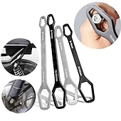 abordables Outillage à Main-1pc 3-24mm clé à double tête multifonctionnelle, outils ménagers universel auto-serrant réglable clé en forme spéciale outils à main portables