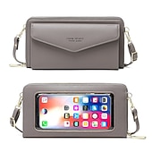 halpa universaali puhelinlaukku-rfid naisten kosketusnäytöllinen puhelinlaukku monitoimilaukku korttipidike puhelintasku pieni crossbody naisille