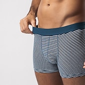 economico Boxer da uomo-Per uomo Confezione da 6 Slip boxer Biancheria intima Slip Boxer Cotone Traspirante A strisce Multicolore