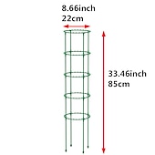 economico Giardinaggio-gabbie di pomodoro fai da te gabbie di supporto per piante traliccio da giardino regolabile multistrato assemblato per verdure frutta piante rampicanti vasi fiori viti