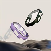 economico Cover per smartwatch-Custodia per orologi con protezione per lo schermo Compatibile con Apple Watch Ultra 49mm / Series 8 7 41mm 45mm / Series 6 5 4 SE 40mm 44mm / Series 3 2 1 38mm 42mm Resistente agli urti PC rigido