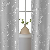 economico Curtain blackout-tende per tende oscuranti passacavo per fattoria/occhiello pannelli per tende per soggiorno porta della camera da letto cucina balcone trattamenti per finestre oscuramento termico della stanza