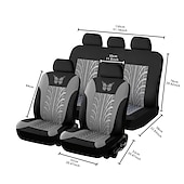 ieftine Husă Scaun Auto-Husă scaun auto cu 5 locuri set complet husă scaun auto complet înconjurată interior mașină lavabilă respirabil confortabil model fluture broderie husă scaun auto