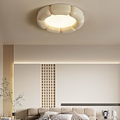 お買い得  シーリングライト調光可能タイプ-ledシーリングライトウォームホワイトフラッシュマウントシーリングライト55cm樹脂ledシーリングライトモダンラウンドシーリングライトアクリルランプシェードシーリングランプ用リビングルーム廊下