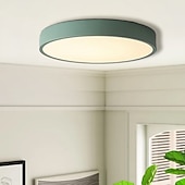 cheap Dimmable Ceiling Lights-LED Ceiling Light Macaron Dimmable 40cm/50cm/60cm Ceiling Lights for Living Room Bedroom Office 110-240V