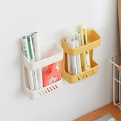 cheap Home Storage &amp; Hooks-Wall-mounted Mobile Phone Plug Charging Remote Control Storage Box BracketInstalling Organizer Bracket Without Punching