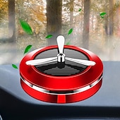 levne Čističky vzduchu do auta-osvěžovač vzduchu do auta solární energie rotující oceán auto aromaterapie difuzér dekorace interiéru doplňky pro auto