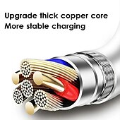 preiswerte Handy-Kabel-7a 100 W Typ C USB-Kabel Superschnelles Ladekabel für Huawei Mate 40 30 Xiaomi Samsung Schnelllade-USB-Ladekabel Datenkabel Gute Qualität und langlebiges Geschenk für Geburtstag/Ostern/Jungen/Freundinnen