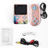 Χαμηλού Κόστους Game Consoles-g5 κονσόλα παιχνιδιών 500 παιχνιδιών κλασική συσκευή παιχνιδιών εργονομική συσκευή αναπαραγωγής παιχνιδιών χειρός με οθόνη 3,0 ιντσών για παιδιά δώρο κονσόλα βιντεοπαιχνιδιών