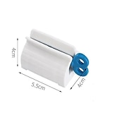 preiswerte Badezimmer-Organizer-3 stücke roll zahnpasta quetsche tube quetscher zahnpasta spender halter zahncreme bad manuelle spritze spender