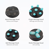 billiga Helkroppsmassage-4 i 1 infraröd elektrisk anti-celluliter massagepistol kroppsbantning, avslappnande muskler 3d roller enhet viktminskning fett bort