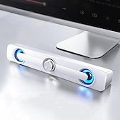 Недорогие Динамики-Беспроводная звуковая панель Bluetooth Hi-Fi стереодинамик Обновленная версия высокого качества звука для смартфона/планшета/компьютера Домашний кинотеатр Телевизор с сильным басом Саундбар