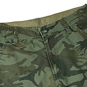 ieftine Clasic-Bărbați Pantaloni Scurți Cargo Pantaloni scurți Camo Pantaloni tactici Pantaloni Scurți Multi Buzunare Culoare Camuflaj Confort Respirabil În aer liber Zilnic Ieșire Modă Șic Stradă Verde Militar Kaki