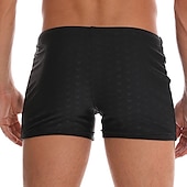 abordables maillot de bain boxer homme-Homme Maillots de Bain short de bain Short de bain Short Imprimer Imprimés Photos Confort Respirable Vacances Sortie Hawaïen Bohème Noir Bleu