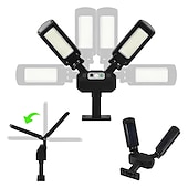 economico Lampioni-lampione solare per esterni lampada da parete a doppia testa con 3 modalità impermeabile sensore di movimento pir illuminazione di sicurezza per giardino patio portico garage 1pz