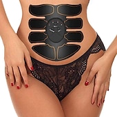 Χαμηλού Κόστους Μασέρ Σώματος-ems ηλεκτρικός μυϊκός διεγέρτης οικιακός εξοπλισμός γυμναστικής γυμναστικής μασάζ ώμου πόδι μπράτσο κοιλιακός γυμναστής μασάζ σώματος (η μπαταρία δεν περιλαμβάνεται)