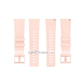 billiga Fitbit klockband-Smart Watch-band för Fitbit Versa 2 / Versa Lite / Versa SE / Versa Mjuk silikon Smart klocka Rem Justerbar Andningsfunktion Klassiskt lås Sportband Ersättning Armband