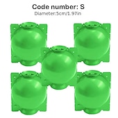 cheap Garden &amp; Urban Farming-5pcs Reusable Plant Rooting Device Plant Rooting Grow Box High Pressure Propagation Ball Grafting Device Botany Root Controller Garden Plant Rooter Box For Rose Tree Fruit Bush Magnolia