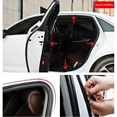 cheap Car Body Decoration &amp; Protection-Starfire 5M L-shaped car door trunk sealing strip rubber sealing strip edge universal 5 meters high-quality car quiet solution rubber sealing strip shape sound insulation bumper strip