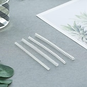 cheap Arts, Crafts &amp; Sewing-Jewelry Tools Spiral Based Ring Size Adjuster 4pcs/Set Ring Adjuster Invisible Transparent Tightener Resizing Tool Jewelry Guard