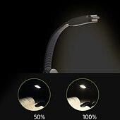 abordables Lampes de lecture-lampe de lecture rechargeable / multi-teintes / protection des yeux moderne contemporaine intégrée alimentée par batterie li pour chambre / salle d&#039;étude / bureau abs