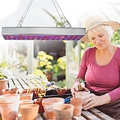 billiga LED Växtljus-uv svart ljus ir fullspektrum led växande ljuspanel - 45w, 144 lysdioder för inomhusväxtodling, hydrokultur och växthus