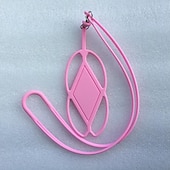 baratos Acessórios de Viagem &amp; Bagagem-suporte de cordão para celular, cordão de silicone, cordão de telefone ajustável para pendurar no pescoço, compatível com a maioria dos smartphones