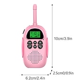 levne Mikrofony-2ks 3-5km dosah dvoucestné vysílačky s dlouhým dosahem rádio domácí telefon hračky pro děti děti venkovní procházky kemping dárky
