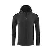 economico Giacche e gilet da uomo-Per uomo Giacca da ciclismo Antivento Giacca Softshell Antivento Traspirante Asciugatura rapida Comodo Bicicletta Bambini Superiore Nero Bianco Blu Abbigliamento ciclismo