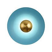 billige Vegglamper for innendørsbruk-innendørs vegglampe led kobber sirkel design stue soverom metall vegglamper 3000k e26 vegglampe for soverom bad