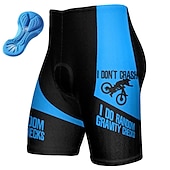 preiswerte Fahrradhosen Herren-Herren Radunterhose Radhose Fahhrad Gepolsterte Shorts / Gämse Unten MTB Mountain Rennrad Sport Graphic 3D-Pad Atmungsaktiv Schnelltrocknend Feuchtigkeitsableitung Gelb Rot Polyester Spandex