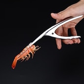 economico Utensili e gadget da cucina-Pinza pela gamberetti in acciaio inossidabile 304 dispositivo aperto per gamberetti pipi gamberetti gadget da cucina per la casa