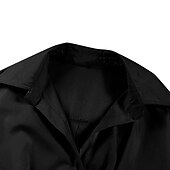 Damen Hemdblusenkleid Freizeitkleid Swingkleid Maxi Langes Kleid Outdoor Büro Urlaub Basic Modern Hemdkragen Geraffte Tasche Langarm Sommer Frühling Herbst 2023 Regular Fit Schwarz Armeegrün preiswerte schwarzes Maxikleid-Damen Hemdblusenkleid Freizeitkleid Swingkleid Maxi Langes Kleid Outdoor Büro Urlaub Basic Modern Hemdkragen Geraffte Tasche Langarm Sommer Frühling Herbst 2023 Regular Fit Schwarz Armeegrün