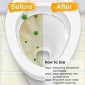 halpa Vessaharja-2 kpl wc-puhdistusaine kovan veden kertymien poistoaine ergonomisella kahvalla, wc-altaan tahranpoistoaine, hohkakivi wc-puhdistusaine työkalu tahran kovan veden renkaanpoistoaine wc:hen, uima-altaalle, kylpyhuoneeseen, pesuallas