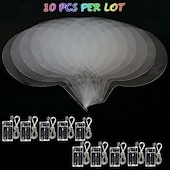 tanie Łańcuchy świetlne baterii-10 sztuk balon led luminous party 16 &quot;kolorowe balony materiały ślubne akademik strona dekoracji przezroczysta bańka dekoracji urodziny ślub balony led łańcuchy świetlne