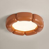 お買い得  シーリングライト調光可能タイプ-ledシーリングライトウォームホワイトフラッシュマウントシーリングライト55cm樹脂ledシーリングライトモダンラウンドシーリングライトアクリルランプシェードシーリングランプ用リビングルーム廊下