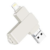 voordelige Computerrandapparatuur-3 in 1 usb flash drives, 32 gb 64 gb 128 gb iphone ipad usb flash 3.0 pendrive memory stick voor iphone ipad android pc