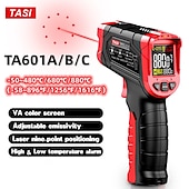 お買い得  テスター＆検出器-tasi 880/680/480 摂氏カラフルなディスプレイ高温赤外線レーザー温度計