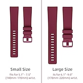 economico Cinturini per orologi Fitbit-3 pezzi Cinturino per orologio  per Fitbit Versa 2 / Versa Lite / Versa SE / Versa Silicone Sostituzione Cinghia Soffice Traspirante Cinturino sportivo Polsino